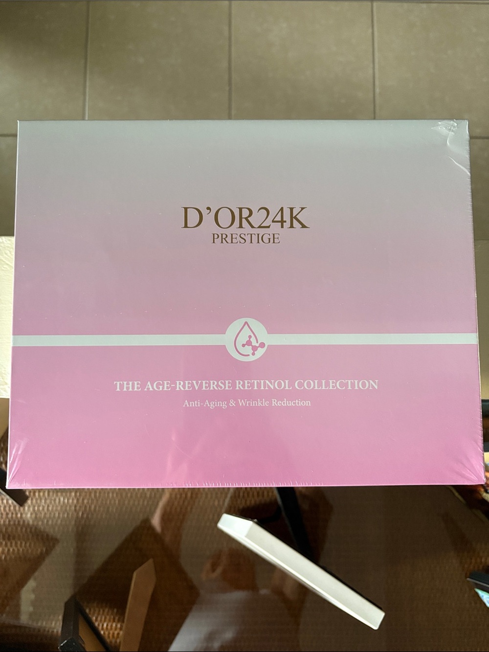 D'OR24K Prestige Age-Reverse Retinol Hair Treatment Mask - Pink